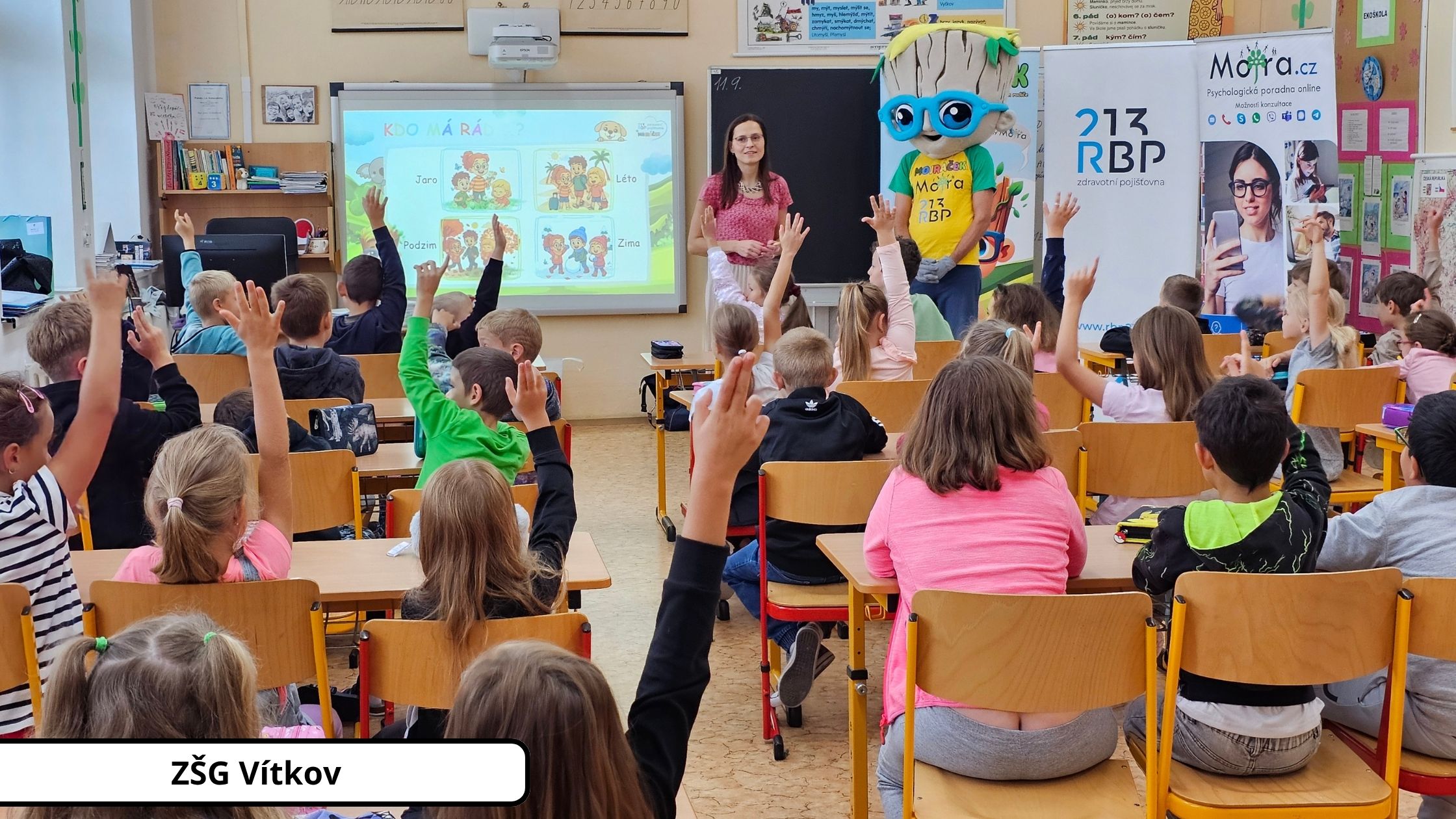 Mojráček do škol: ZŠG Vítkov